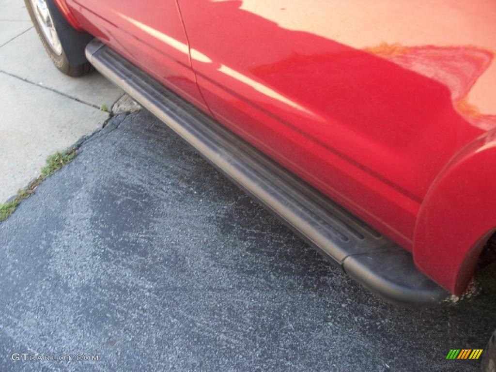 2007 Explorer XLT 4x4 - Redfire Metallic / Camel photo #18