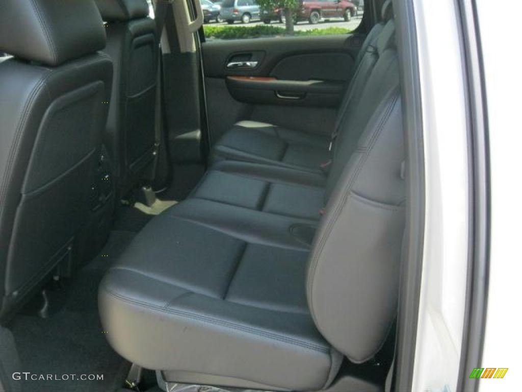 2010 Avalanche LTZ - White Diamond Tricoat / Ebony photo #5