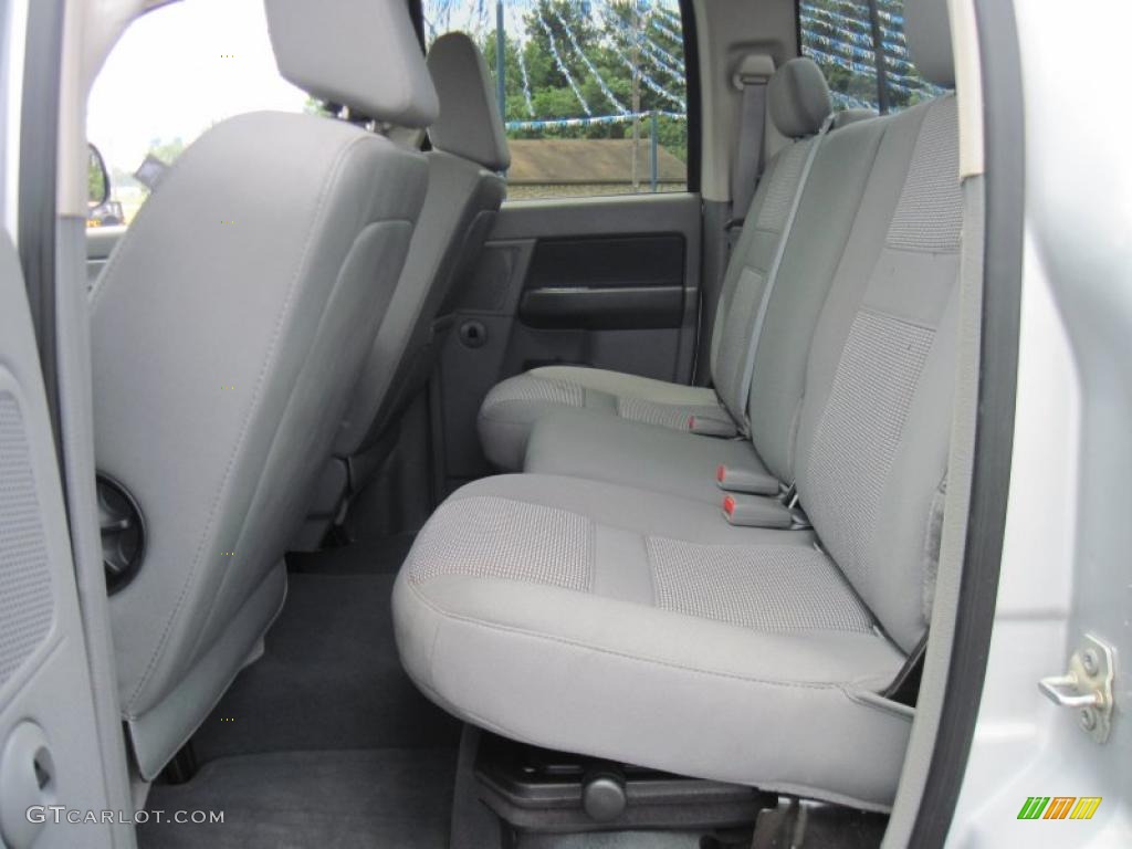 2008 Ram 1500 Lone Star Edition Quad Cab 4x4 - Bright Silver Metallic / Medium Slate Gray photo #9