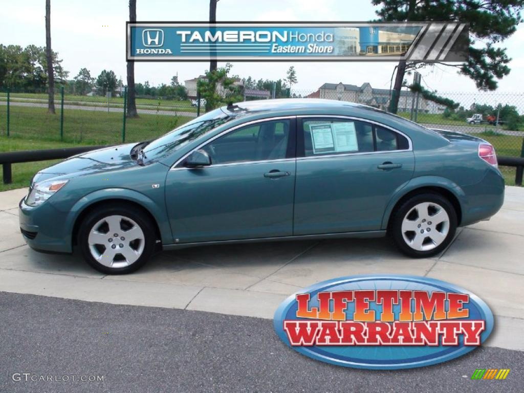 2009 Aura XE - Silver Moss / Gray photo #1