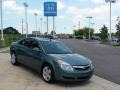 2009 Silver Moss Saturn Aura XE  photo #2