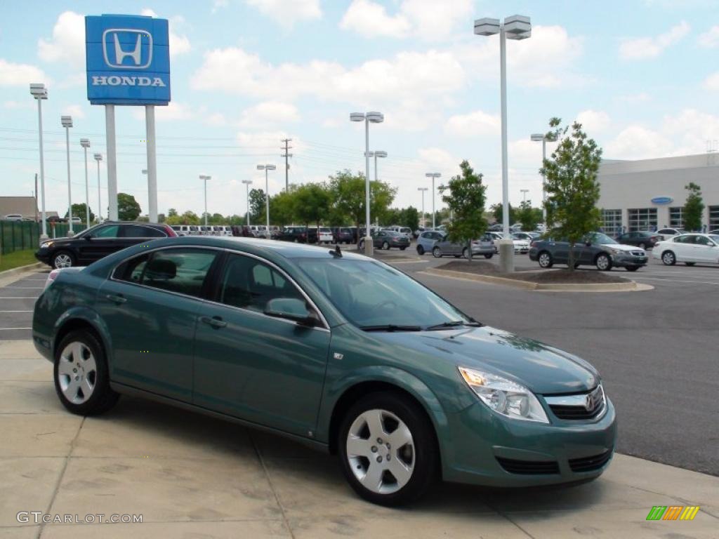 2009 Aura XE - Silver Moss / Gray photo #3