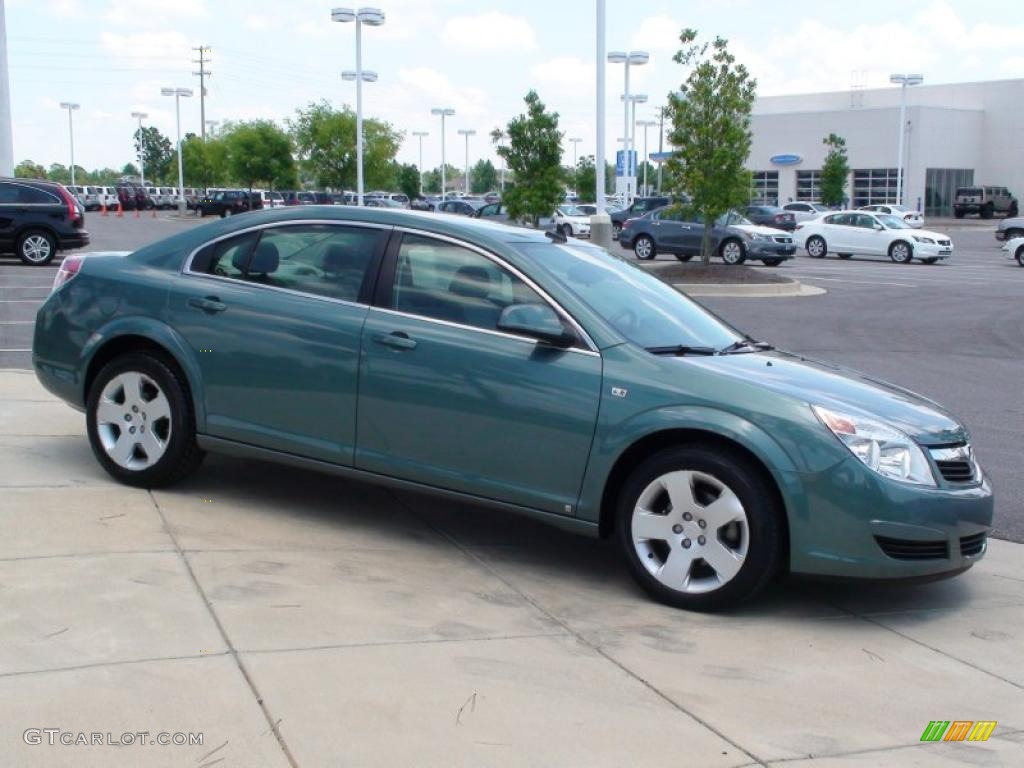 2009 Aura XE - Silver Moss / Gray photo #4