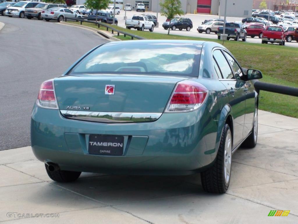 2009 Aura XE - Silver Moss / Gray photo #7