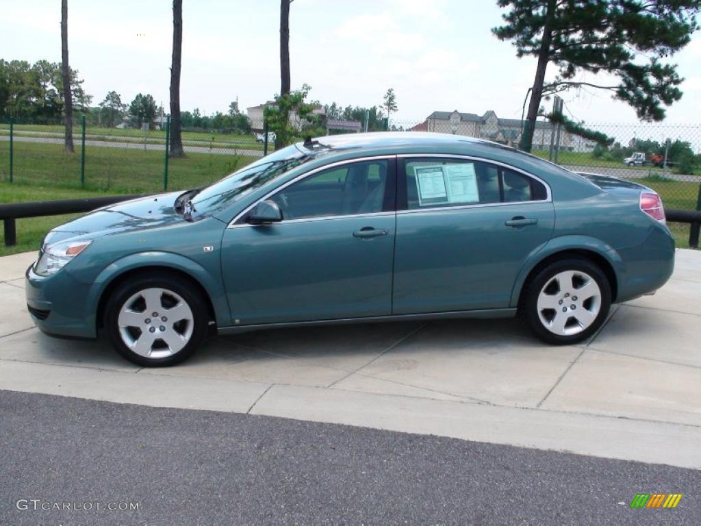 2009 Aura XE - Silver Moss / Gray photo #11