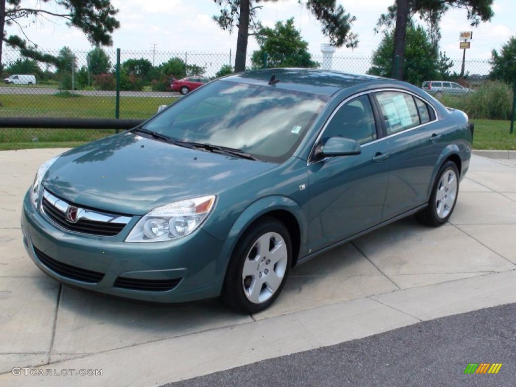 2009 Aura XE - Silver Moss / Gray photo #13