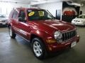 2005 Inferno Red Crystal Pearl Jeep Liberty Limited 4x4  photo #4