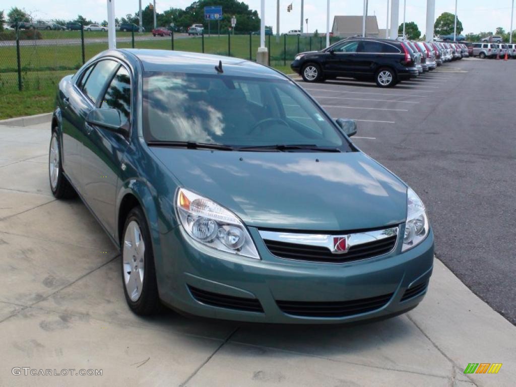 2009 Aura XE - Silver Moss / Gray photo #14