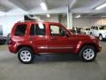 2005 Inferno Red Crystal Pearl Jeep Liberty Limited 4x4  photo #6