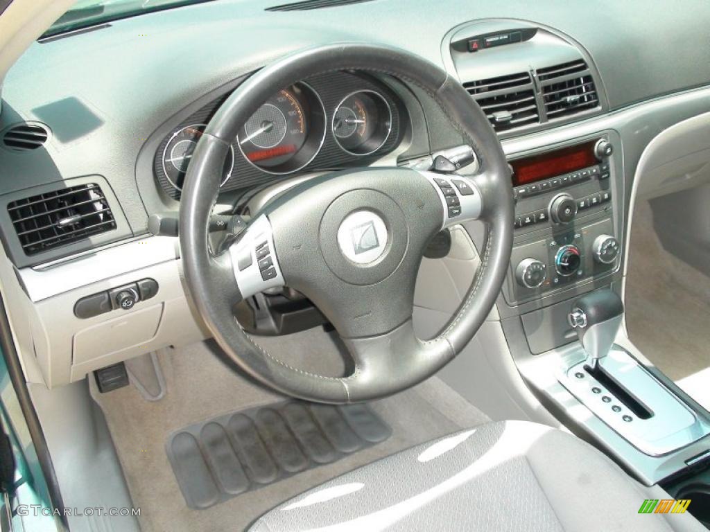 2009 Aura XE - Silver Moss / Gray photo #16