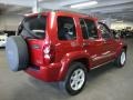 2005 Inferno Red Crystal Pearl Jeep Liberty Limited 4x4  photo #7