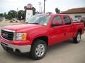 Fire Red - Sierra 1500 SLT Crew Cab 4x4 Photo No. 3