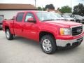2010 Fire Red GMC Sierra 1500 SLT Crew Cab 4x4  photo #6
