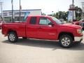 2010 Fire Red GMC Sierra 1500 SLE Extended Cab 4x4  photo #1