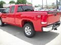 2010 Fire Red GMC Sierra 1500 SLE Extended Cab 4x4  photo #5