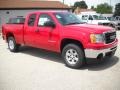 2010 Fire Red GMC Sierra 1500 SLE Extended Cab 4x4  photo #6