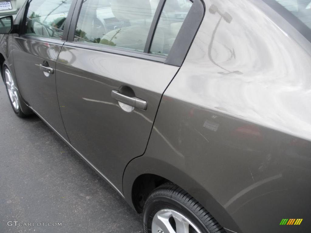 2007 Sentra 2.0 S - Polished Granite / Beige photo #7