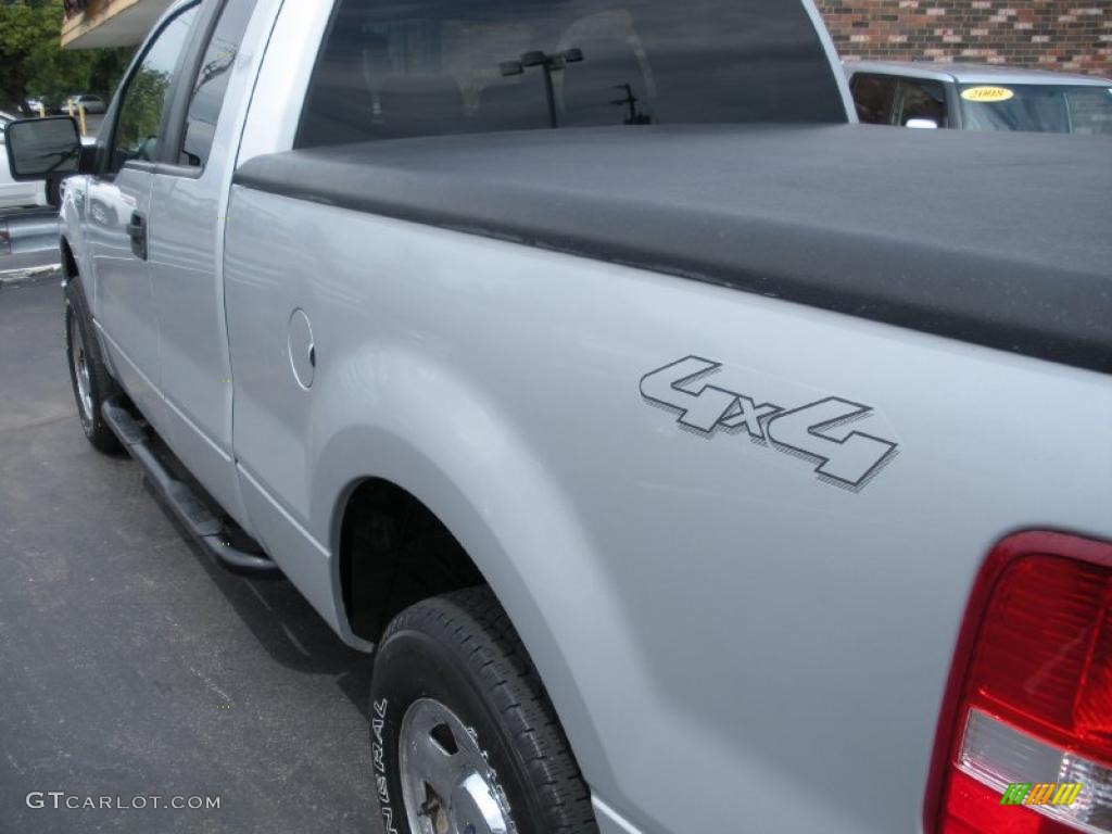 2006 F150 XLT SuperCab 4x4 - Silver Metallic / Medium/Dark Flint photo #7