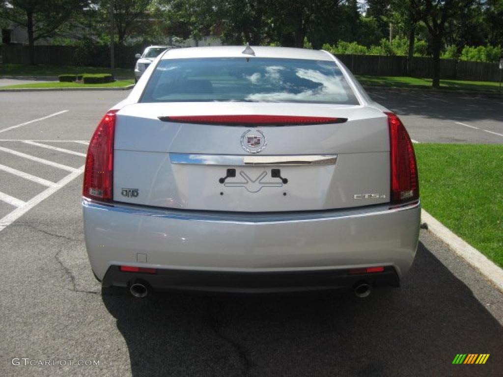 2009 CTS 4 AWD Sedan - Radiant Silver / Ebony photo #3