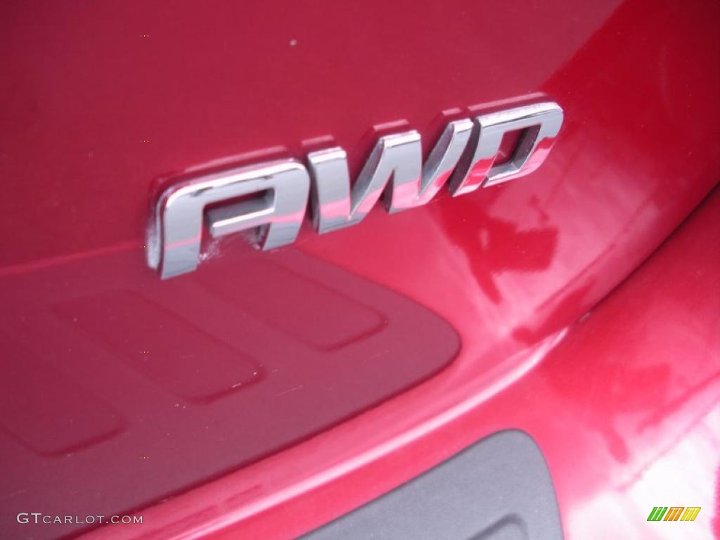 2006 Equinox LS AWD - Salsa Red Metallic / Light Gray photo #7
