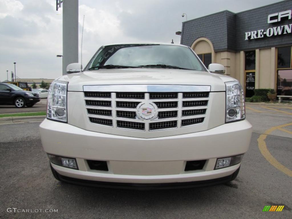 2008 Escalade EXT AWD - White Diamond / Ebony photo #2