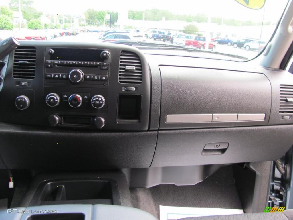 2008 Sierra 2500HD SLE Extended Cab 4x4 - Stealth Gray Metallic / Ebony photo #20