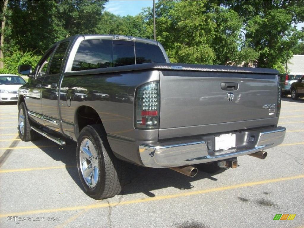 2008 Ram 1500 SLT Quad Cab 4x4 - Mineral Gray Metallic / Medium Slate Gray photo #2