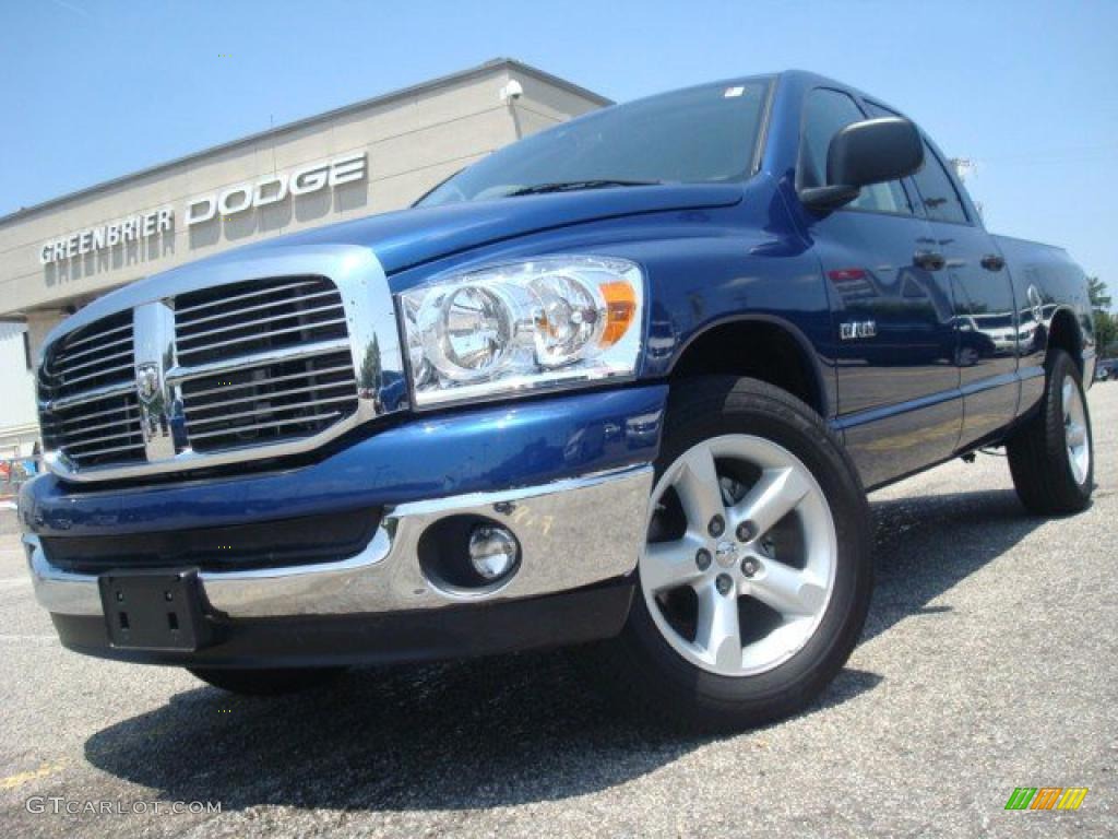 Electric Blue Pearl Dodge Ram 1500