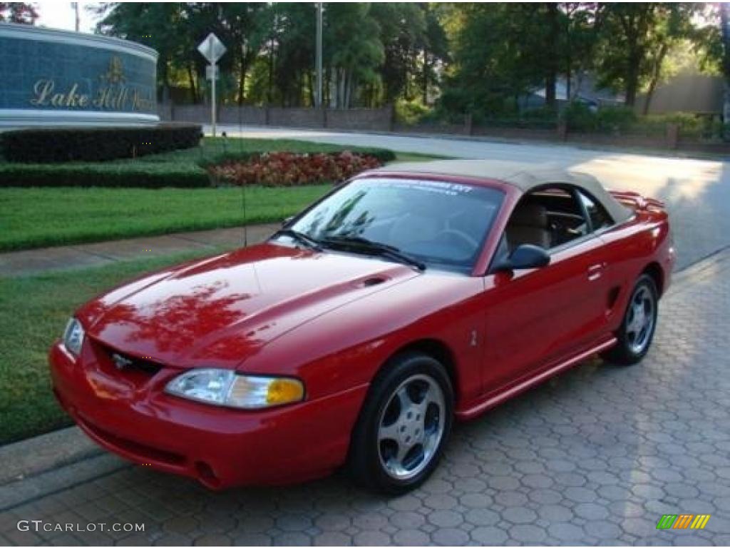 Rio Red Ford Mustang