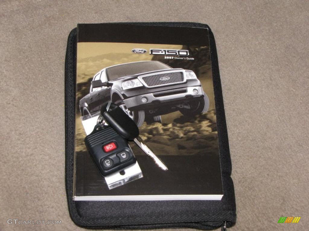 2007 F150 Lariat SuperCrew 4x4 - Redfire Metallic / Tan photo #19