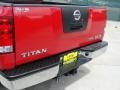 2008 Red Alert Nissan Titan SE Crew Cab  photo #21