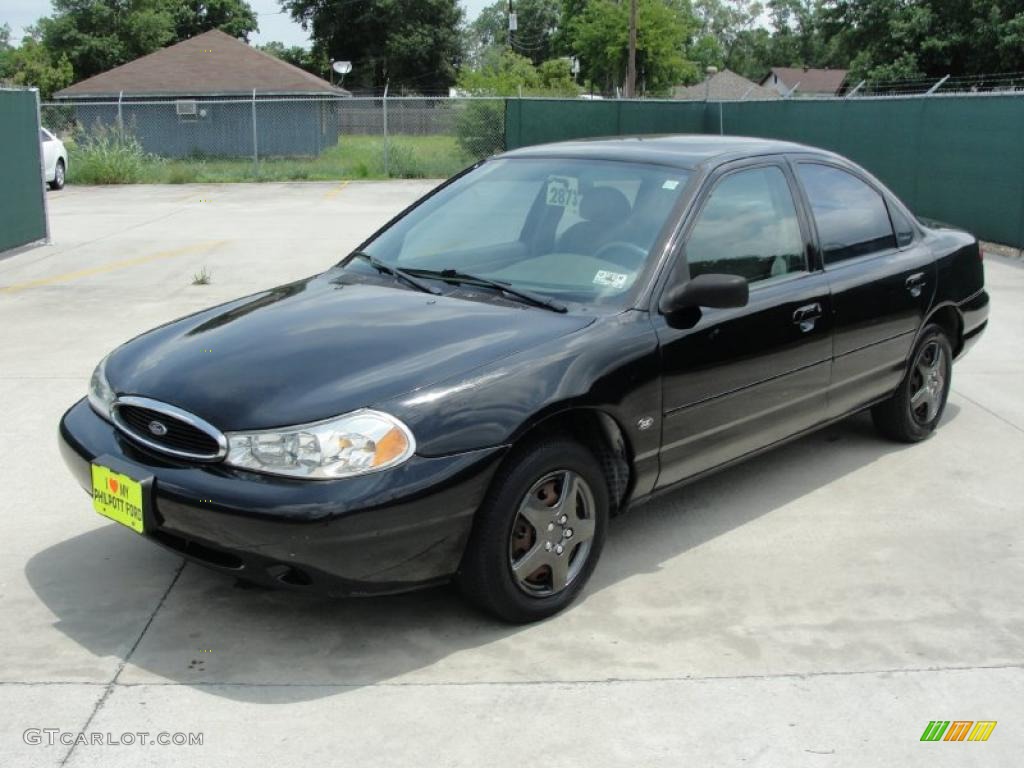 2000 Contour SE Sport - Black / Greystone photo #7