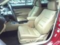 2008 Basque Red Pearl Honda Accord EX-L V6 Coupe  photo #6