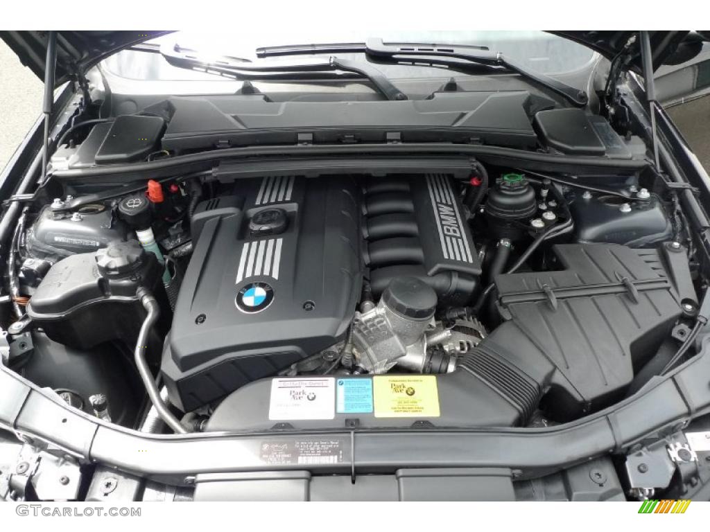 2007 3 Series 328xi Wagon - Jet Black / Beige photo #21
