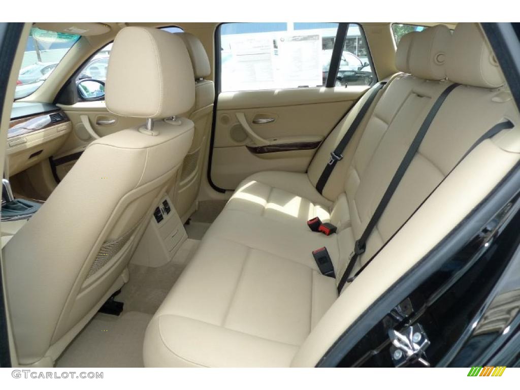 2007 3 Series 328xi Wagon - Jet Black / Beige photo #30