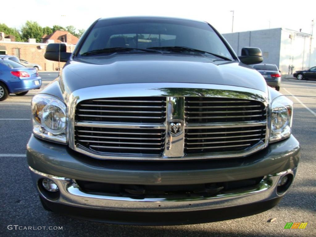 2008 Ram 1500 Big Horn Edition Quad Cab 4x4 - Mineral Gray Metallic / Medium Slate Gray photo #3