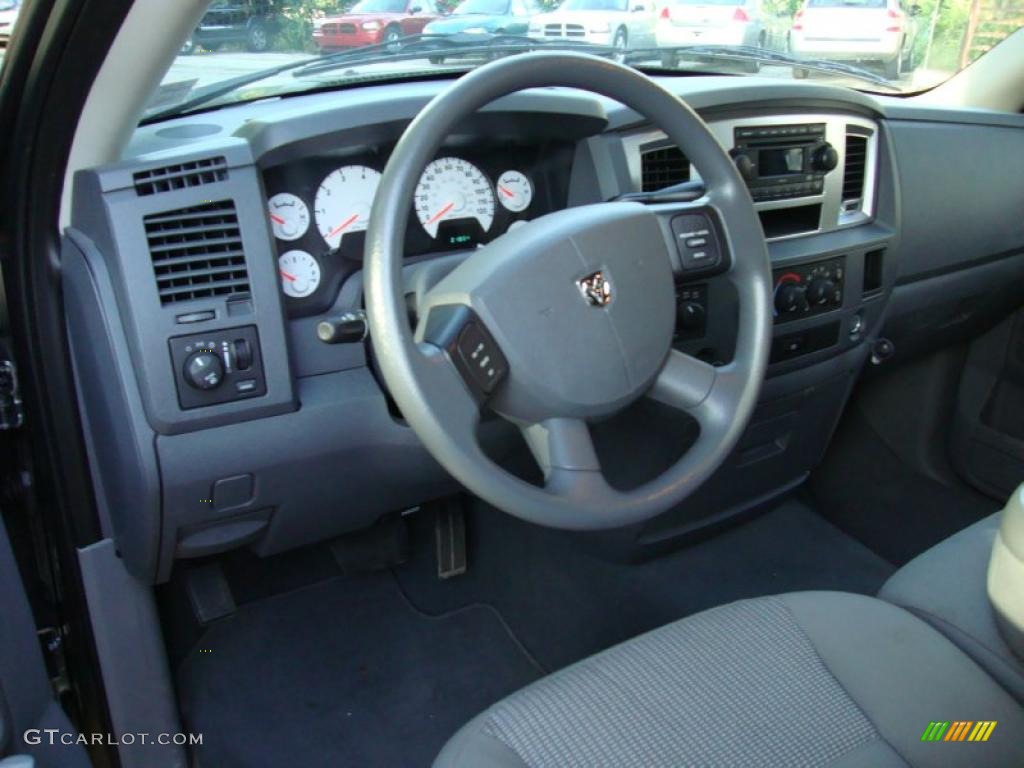 2008 Ram 1500 Big Horn Edition Quad Cab 4x4 - Mineral Gray Metallic / Medium Slate Gray photo #11