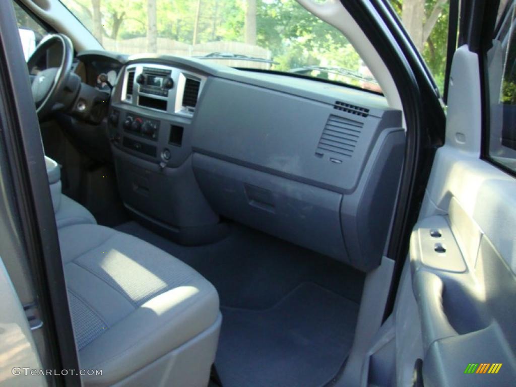 2008 Ram 1500 Big Horn Edition Quad Cab 4x4 - Mineral Gray Metallic / Medium Slate Gray photo #13