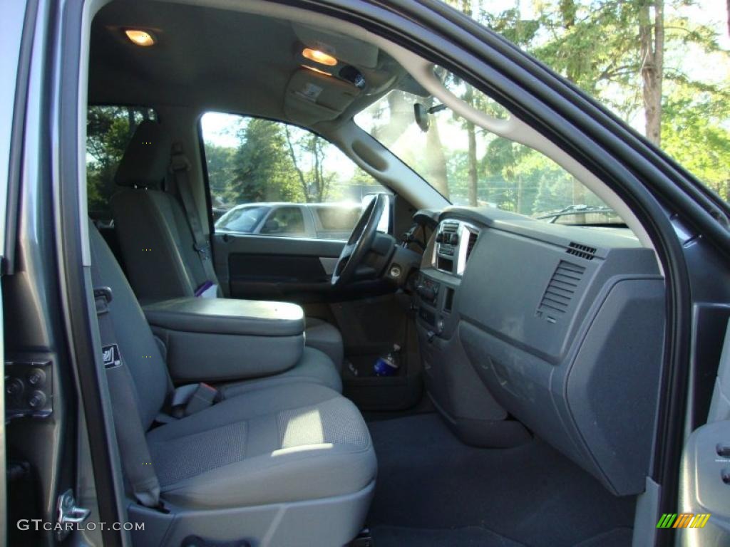 2008 Ram 1500 Big Horn Edition Quad Cab 4x4 - Mineral Gray Metallic / Medium Slate Gray photo #15