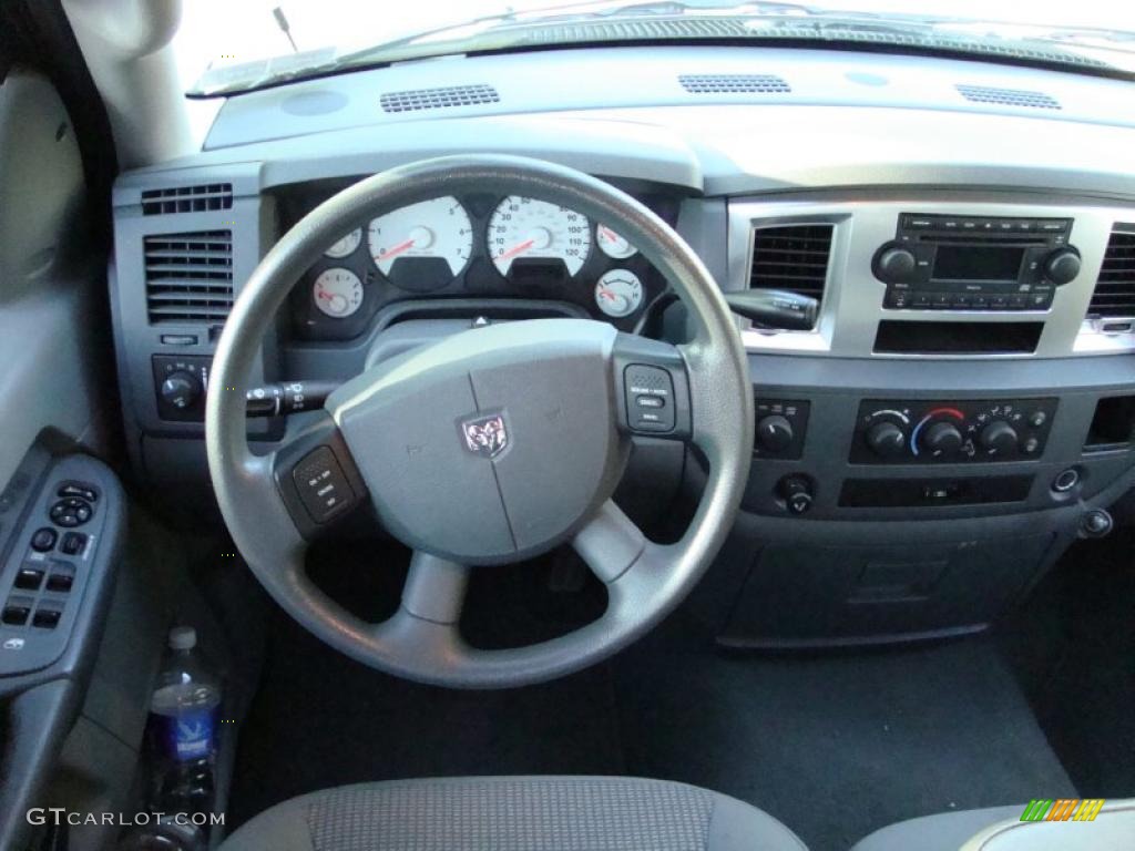 2008 Ram 1500 Big Horn Edition Quad Cab 4x4 - Mineral Gray Metallic / Medium Slate Gray photo #23