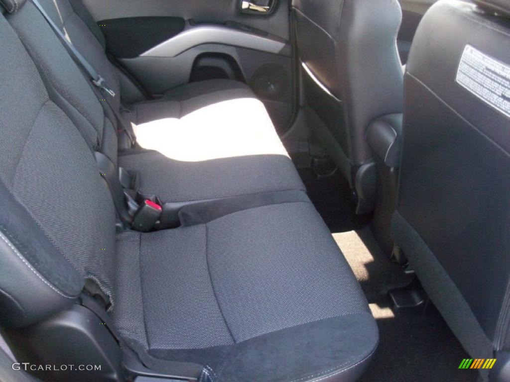 2010 Outlander SE 4WD - Cosmic Blue Metallic / Black photo #24