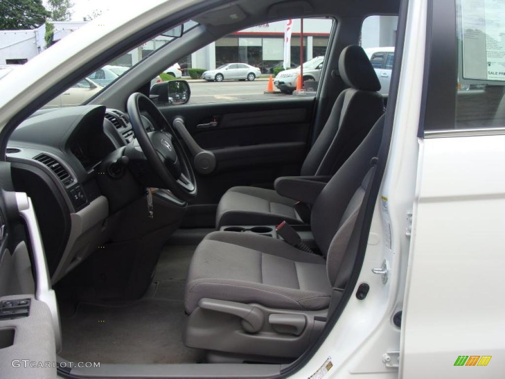 2007 CR-V LX 4WD - Taffeta White / Black photo #17
