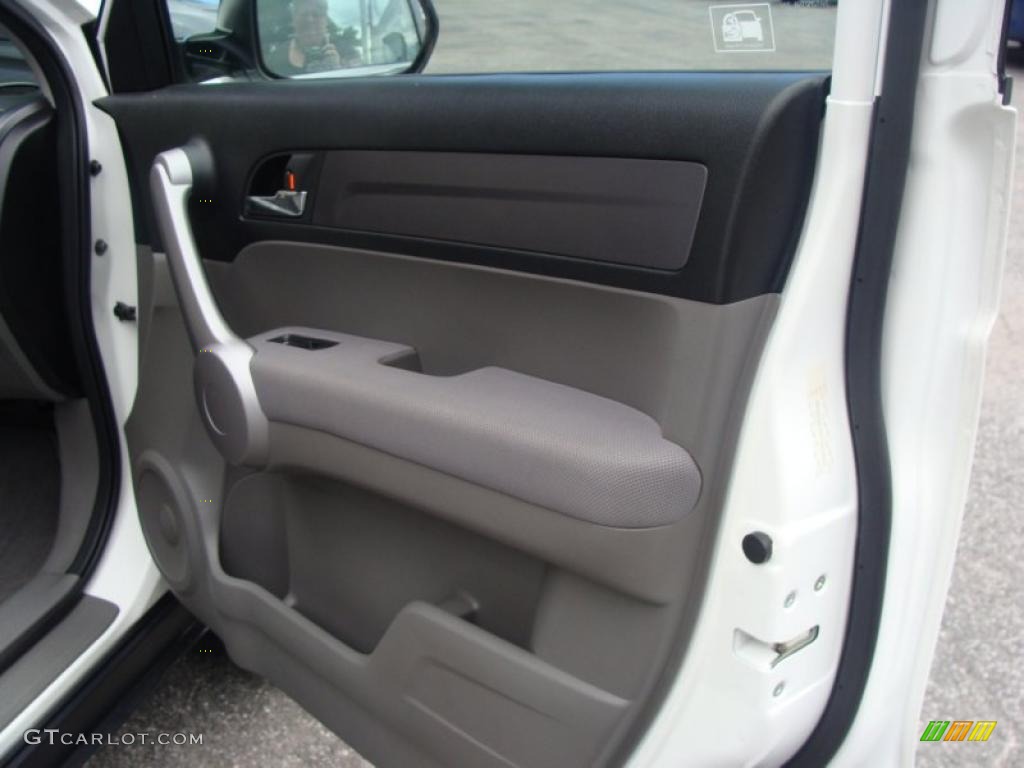2007 CR-V LX 4WD - Taffeta White / Black photo #20
