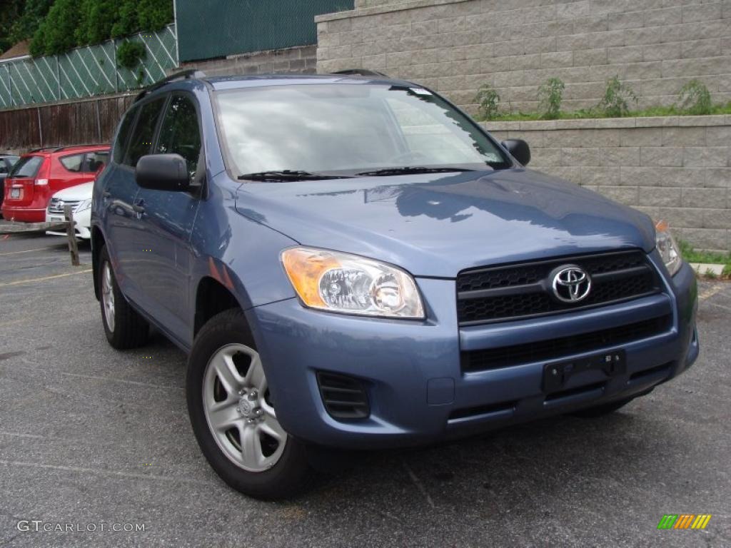 2009 RAV4 4WD - Pacific Blue Metallic / Ash Gray photo #1