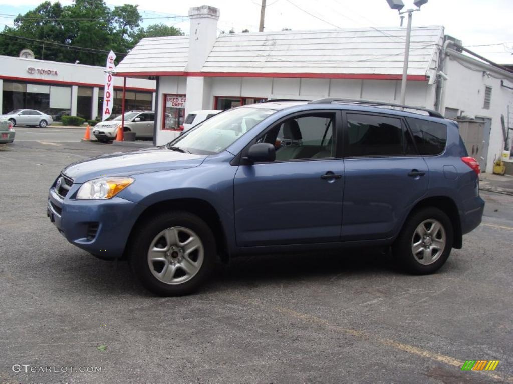 2009 RAV4 4WD - Pacific Blue Metallic / Ash Gray photo #5