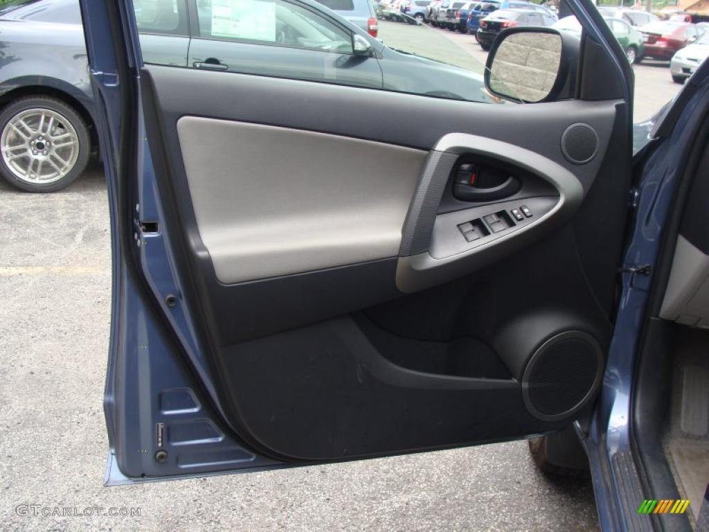 2009 RAV4 4WD - Pacific Blue Metallic / Ash Gray photo #15