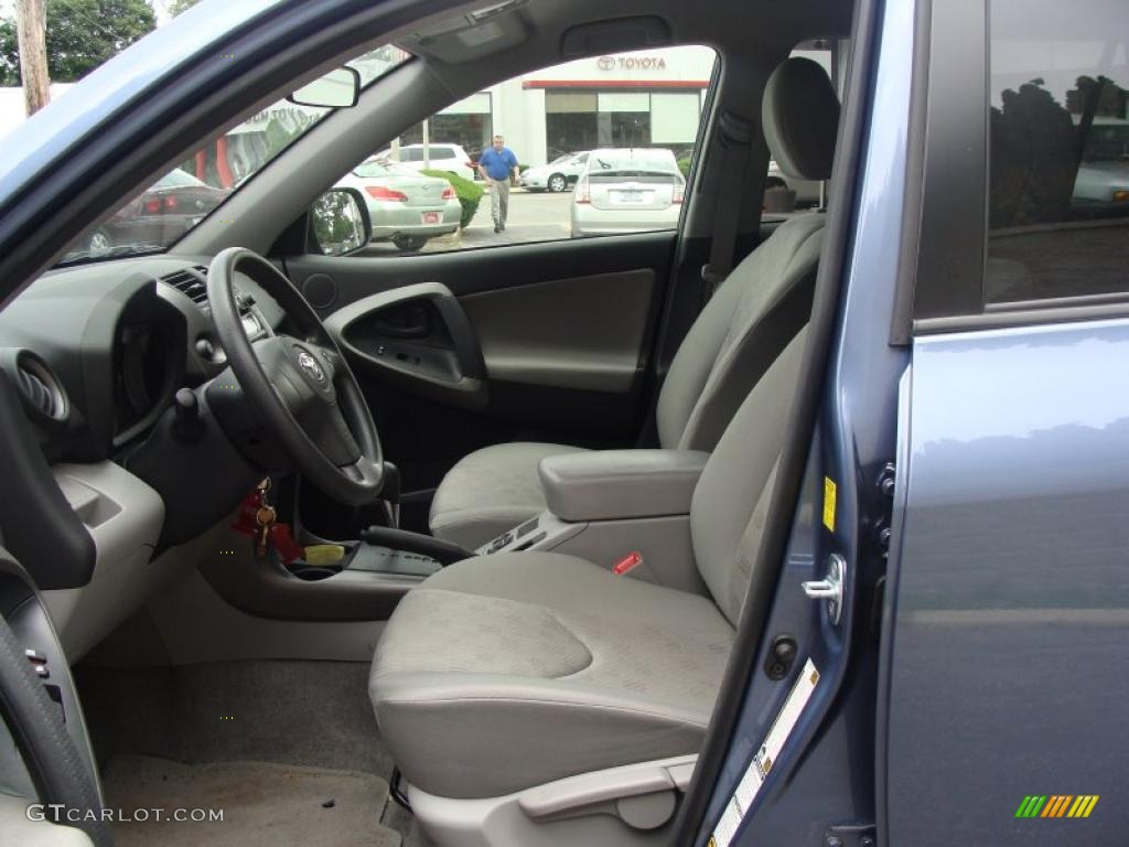 2009 RAV4 4WD - Pacific Blue Metallic / Ash Gray photo #17
