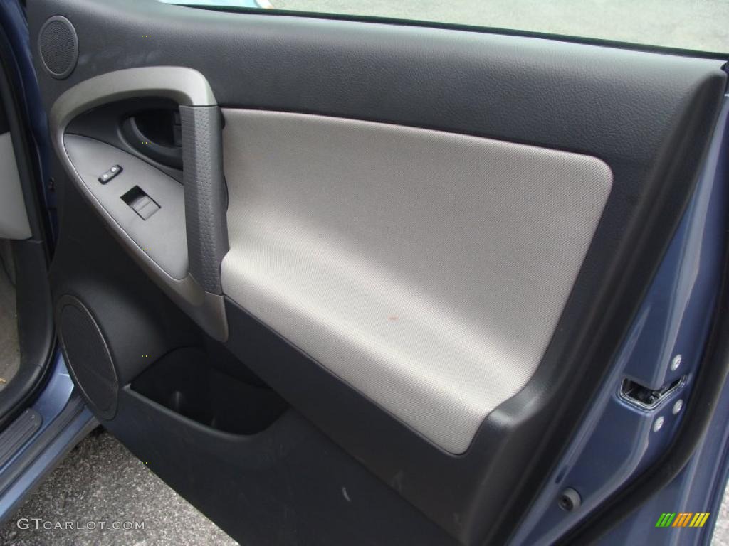 2009 RAV4 4WD - Pacific Blue Metallic / Ash Gray photo #20