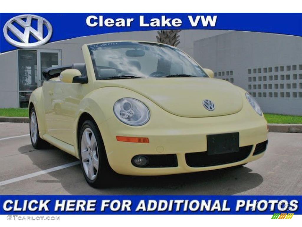Mellow Yellow Volkswagen New Beetle