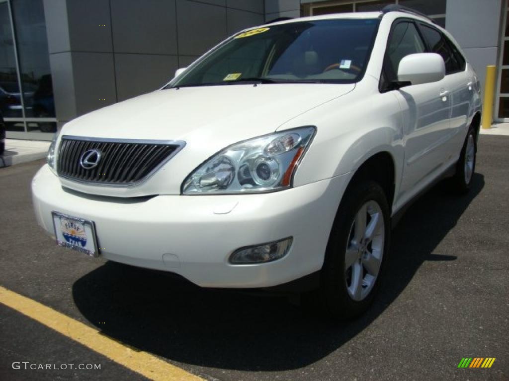 Crystal White Pearl Lexus RX